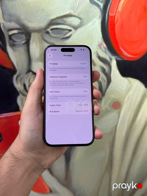 Apple iPhone 15 Pro Black Titanium 128GB/8GB — Bakı