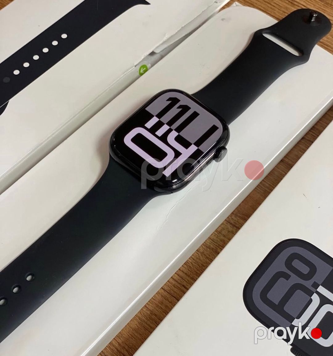 Apple Watch Series 10 Aluminum Jet Black 46mm — Ağıllı saatlar və biləkliklər, Bakı (9)