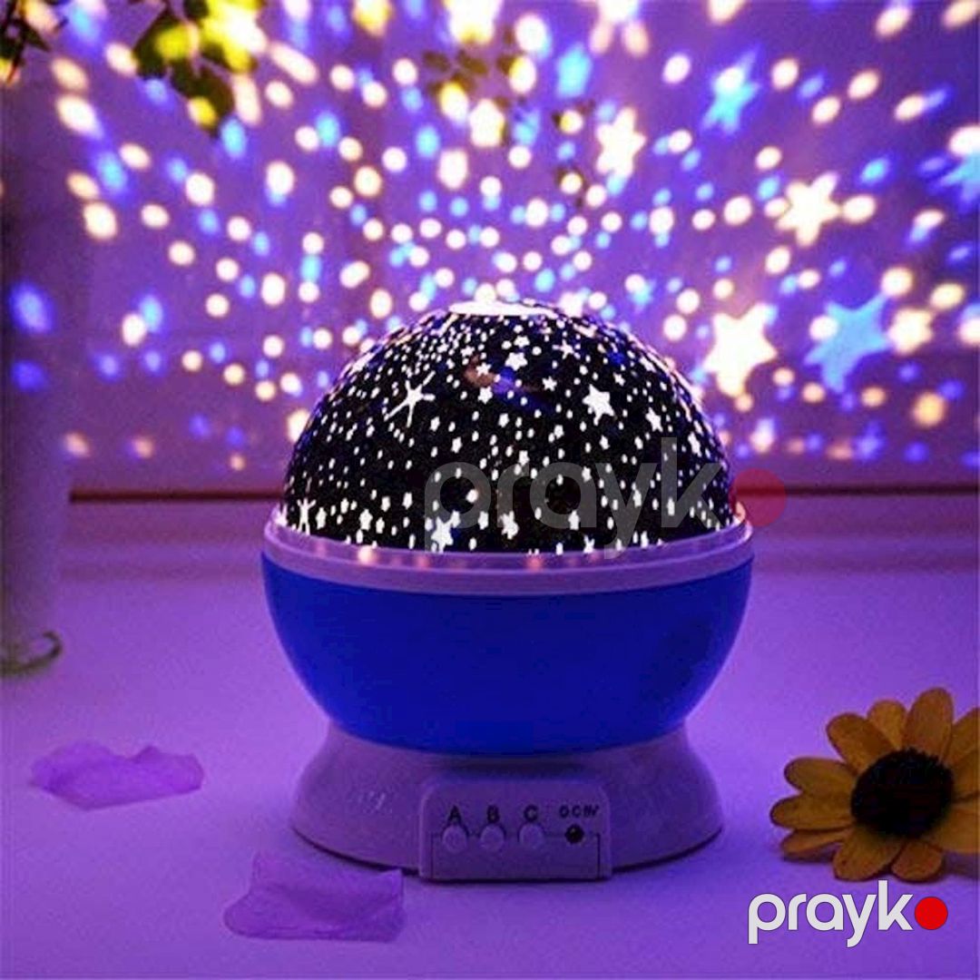 Gecə proyektoru GRD00250, 15х12 sm, plastik, mavi/ağ — Mallar, Bakı (2)