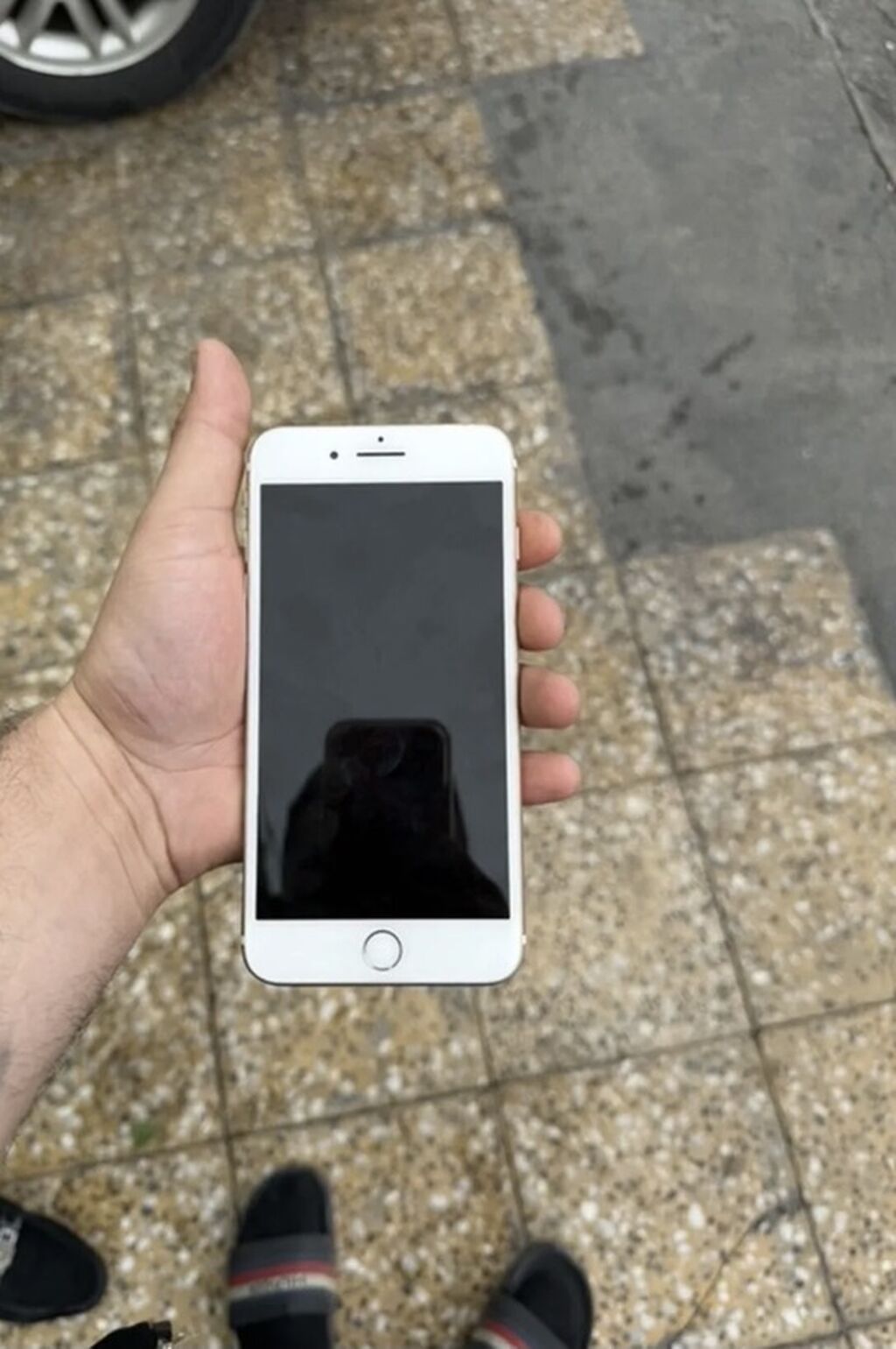 IPhone 7 Plus, 128 GB, Qızılı, Barmaq izi — Apple iPhone, Bakı (2)
