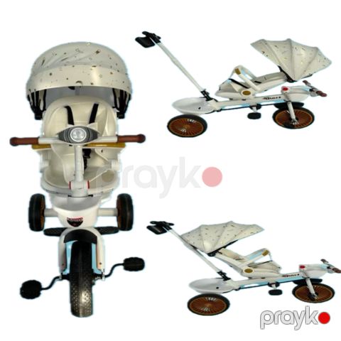 Üçtəkərli velosiped BB-226, boz — Bakı