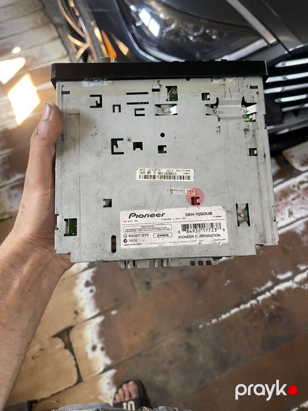 Maqnitol, İşlənmiş, Pioneer, AUX, Ünvandan götürmə — Avtomobil akustikası, İmişli (4)