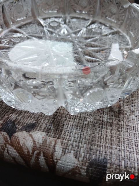 Kəsimli şüşə külqabı - Material: qalın, ağır kəsimli şüşə/kristal — Bakı