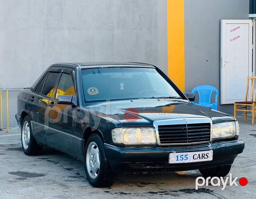 Mercedes 190, 1.8 L, 1991 il, 374 552 km — Avtomobillər, Bakı (2)