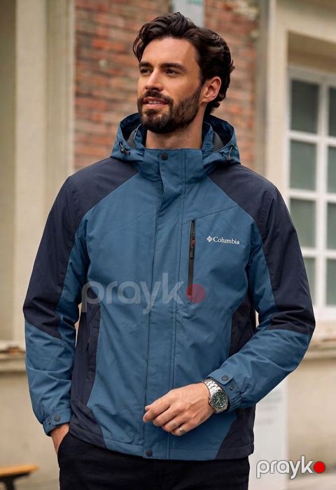 Küləkkeçirməyən gödəkçə No brand, Göy, Pambıq/Polyester, Ölçü 60 — Bakı