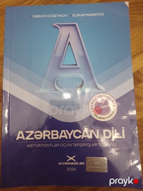 Məhsul: “Azərbaycan dili – Abituriyentlər üçün tapşırıqlar toplusu” — Bakı