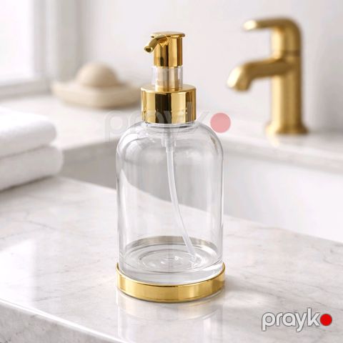 Sabun qabı, akril, şəffaf, 400 ml — Bakı