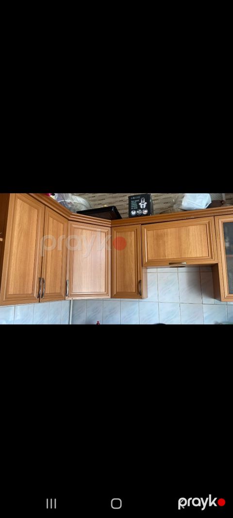Mətbəx taç dəst mebeli dəsti - Material: ağac fakturalı Mdf/ldsp — Sumqayıt