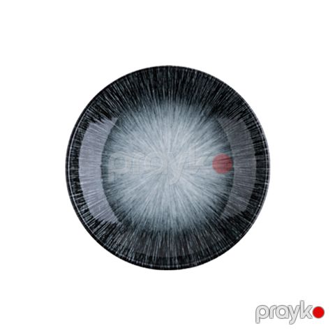 Dərin boşqab ID-Fine Vortex Valle, farfor, göy, 770 ml, 22 sm — Bakı