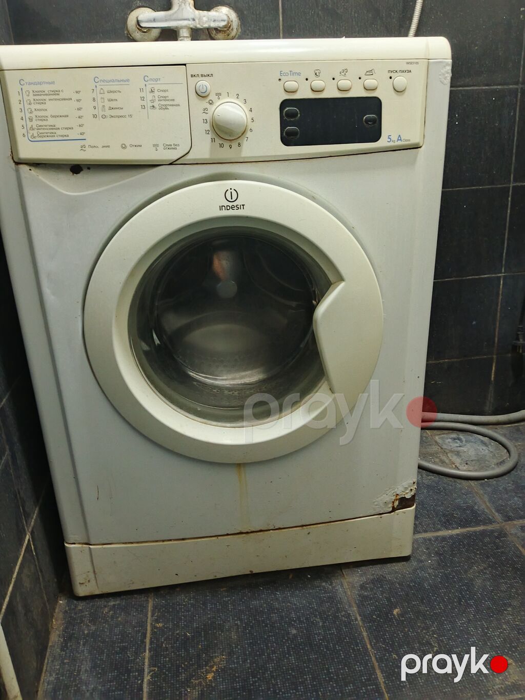 Paltaryuyan masin işlenmiş .Indesit önyükləməli paltaryuyan maşın — Çamaşır maşınları, Bakı (3)