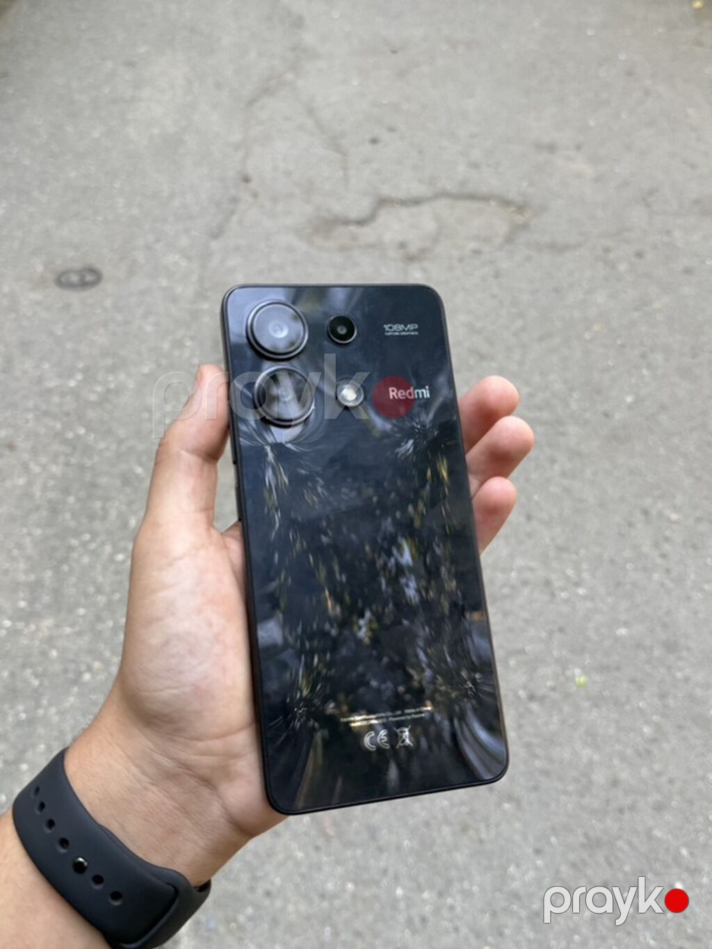 Redmi Note 13, 256 GB, rəng - Qara, Barmaq izi, İki sim kartlı, Face ID — Xiaomi, Bakı (2)