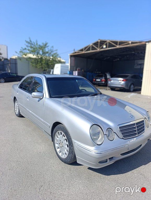 Mercedes E 240, 2.6 L, 2000 il, 384 636 km — Avtomobillər, Bakı (2)