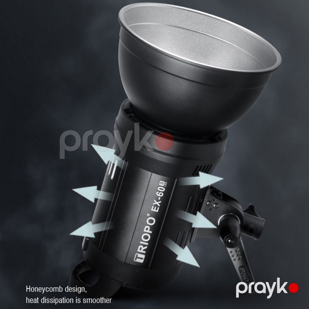 Triopo EX-60 III Professional çəkiliş işığı — Foto və video texnikası, Bakı (4)