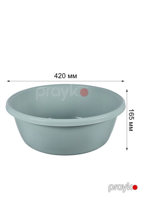 Ləyən Stars Plast 6015, plastik, boz, 14 L — Bakı