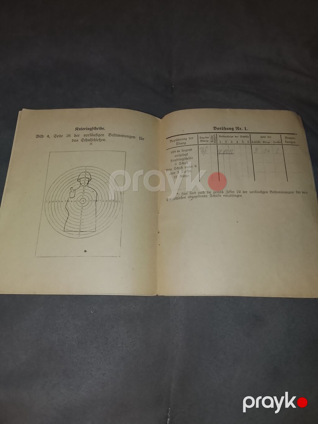 100 Yaşdan Çox Tarixi Olan Orijinal Alman Atıcılıq Kitabçası — Digər, Bakı (5)