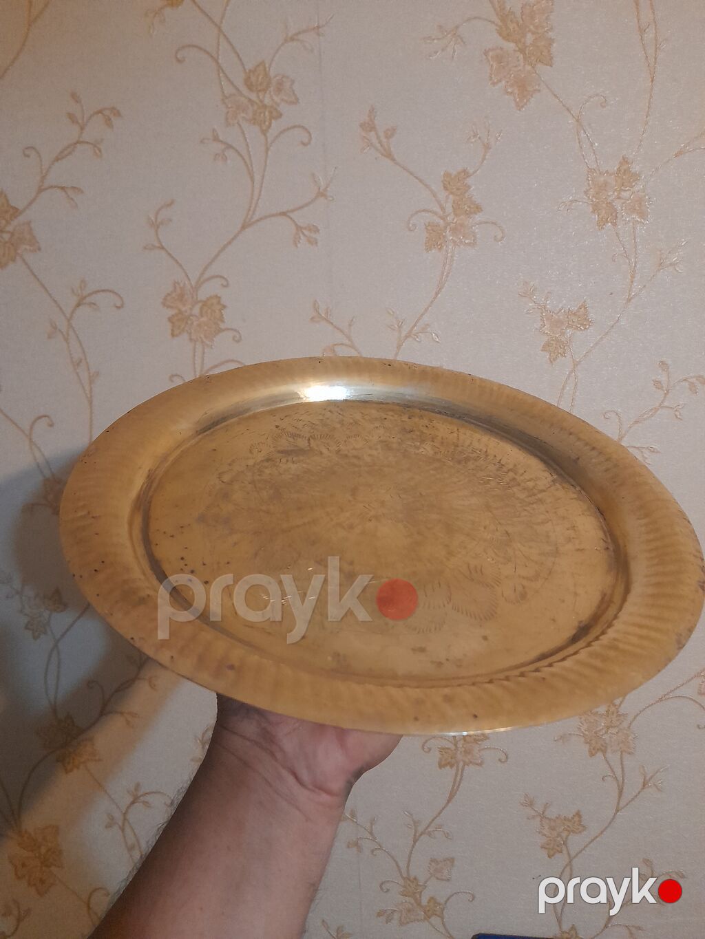 Qedim sini padnos. altlig — Süfrə sərvisin üçün əşyalar, Bakı (3)