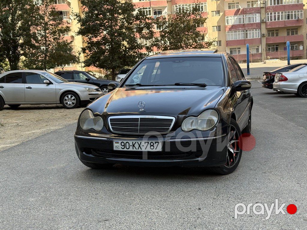 Mercedes C 240, 2.6 L, 2000 il, 248 470 km — Avtomobillər, Bakı (2)