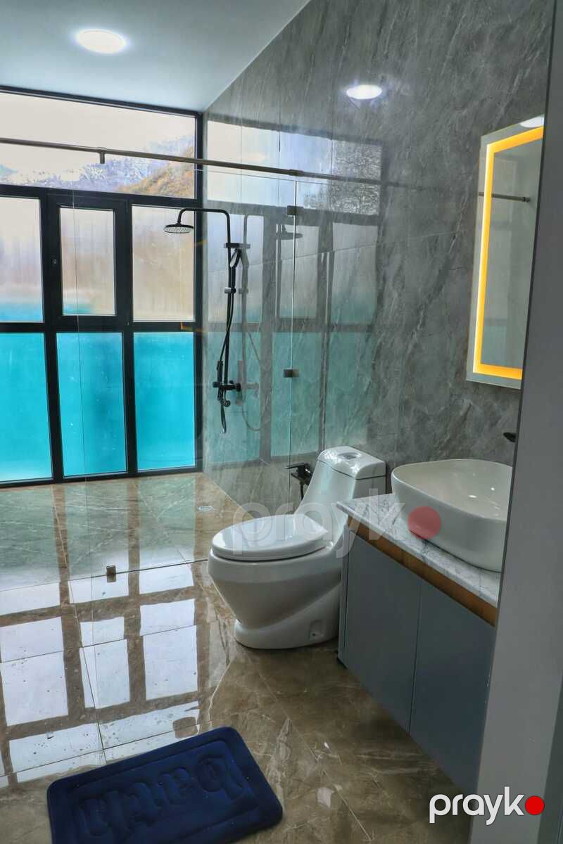 İcarəyə verilir 4 otaqlı həyət evi/bağ evi 100 m² — Ev, villa, Qax (2)