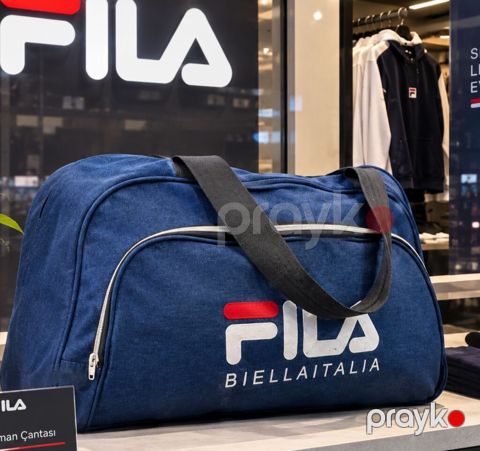 Fıla idman çantası – praktik və geniş dizayn. - Rəng: tünd mavi — Bakı
