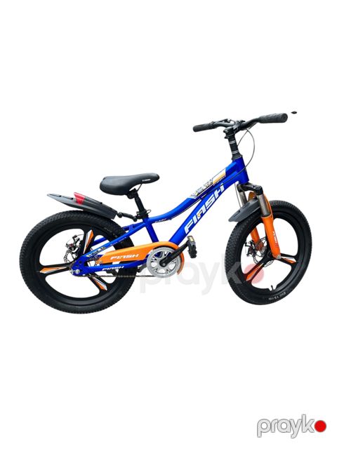 Velosiped V-11, narıncı/göy, 20" — Bakı