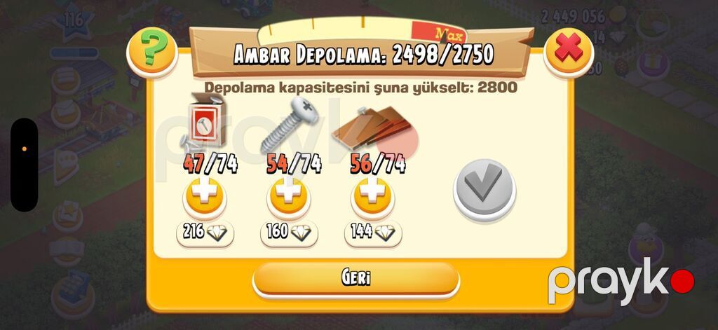 Hay day oyunu satılır 20 Azn — Kənd təsərrüfatı avadanlığı, Samux (5)