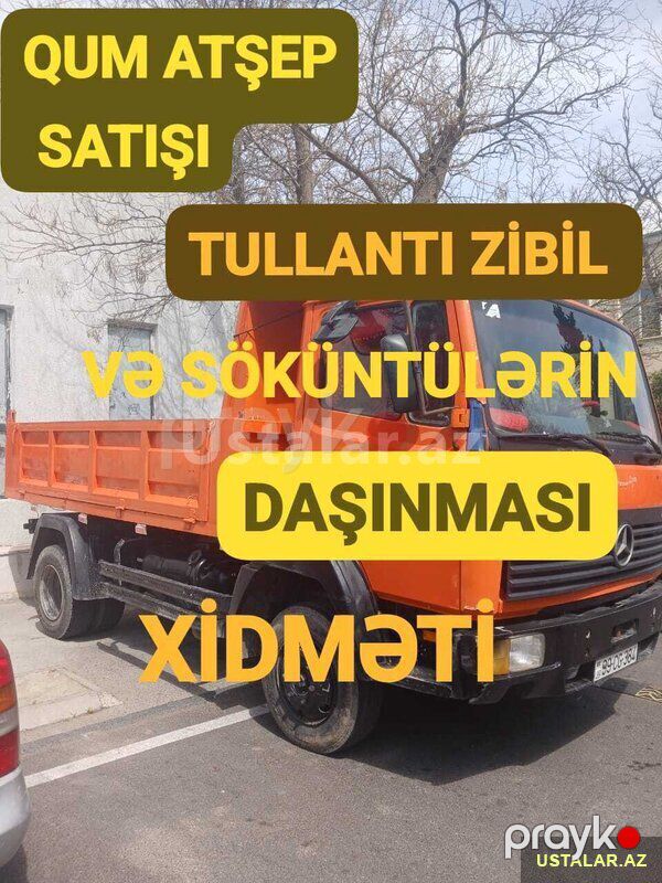 Tullantı zibil söküntü yükdaşıma xidməti — Yük daşıma xidmətləri, Bakı (9)