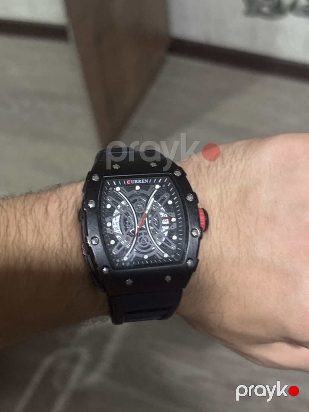 Curren kişi qol saatları – 2 model dəst 1) Curren idman/chronograph — Qol saatları, Masazır (2)