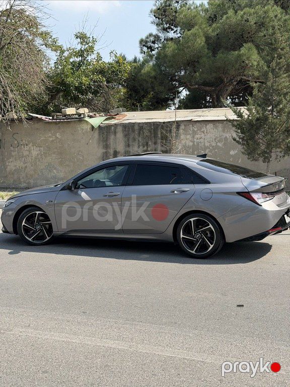 Hyundai Elantra N Line, 1.6 L, 2021 il, 78 000 km — Avtomobillər, Bakı (8)