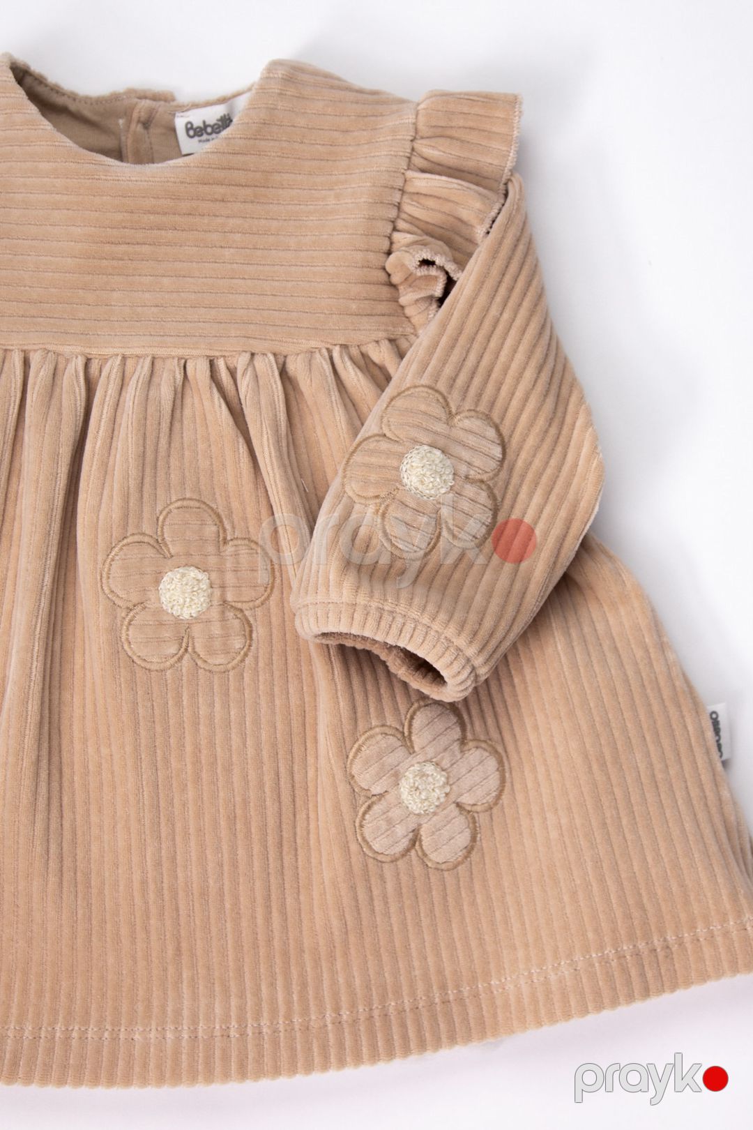 Yenidoğulmuş üçün don Bebetto K5591, velür, bej, 3-6 ay — Mallar, Bakı (3)