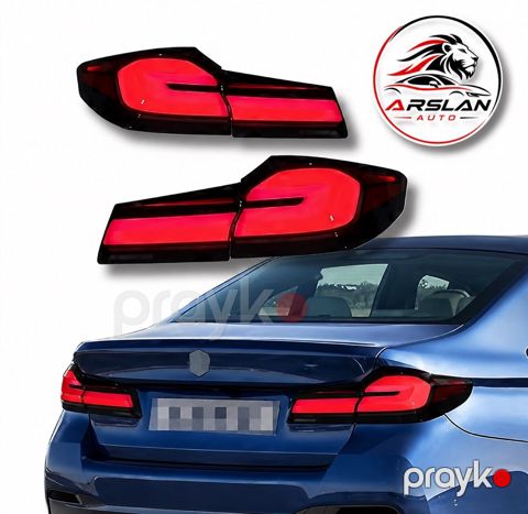 “BMW G30” stop işıqları — Bakı