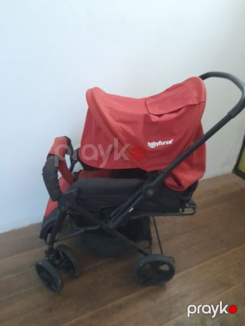 Babyforce uşaq arabası – qırmızı rəng az istifade olunub tep tezedi — Bakı
