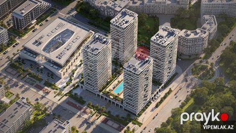 Sabunçu rayonunda 1 otaqlı Yeni tikili Satılır, 56 m² — Bakı