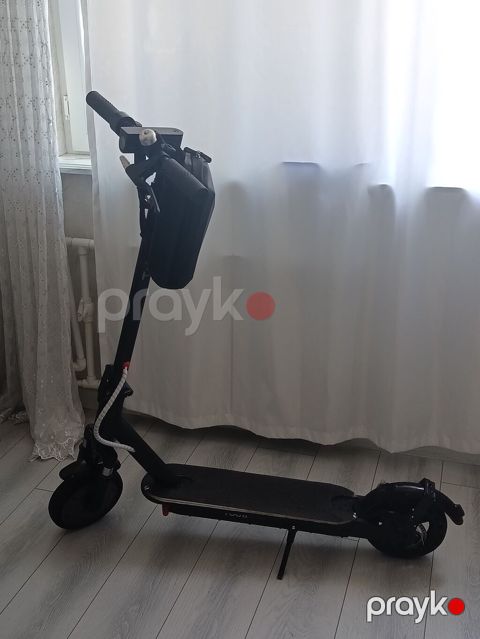 Elektikli skuter satılır,üstündə çanta və telefon tutacağı hədiyyə — Bakı