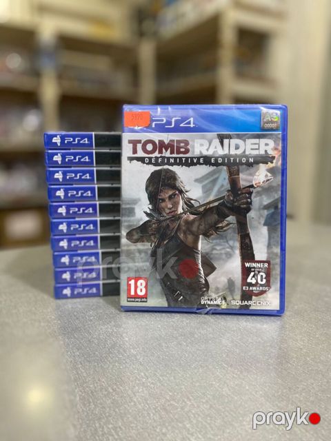 PlayStation 4 üçün "Tomb Raider Definitive Ed" oyun diski — Bakı