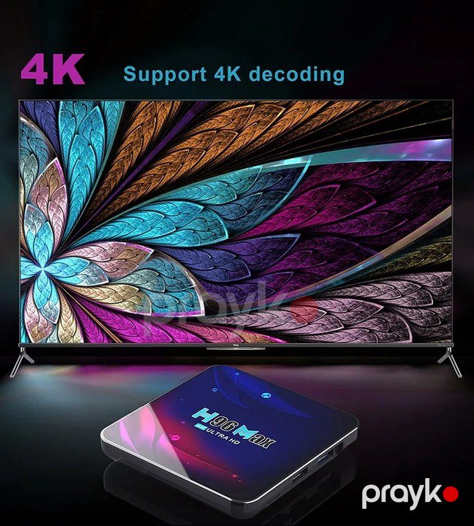 TV Box "H96MAX Ultra android 11 4ram 32GB" — TV və Video, Bakı (4)