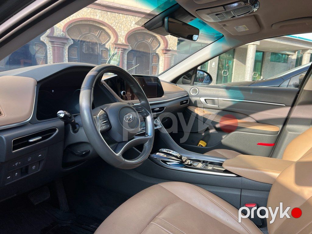 Hyundai Sonata, 2.0 L, 1.62 kWh, 2021 il, 93 200 km — Avtomobillər, Bakı (4)