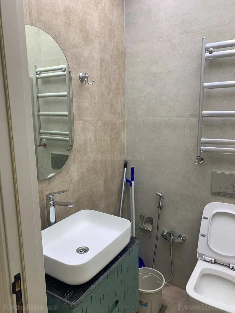 Satılır 2 otaqlı Mənzil Yeni tikili 58.3 m² Bakı, Binəqədi r., Azadlıq prospekti m., 8-ci mikrorayon — Mənzil, Bakı (6)