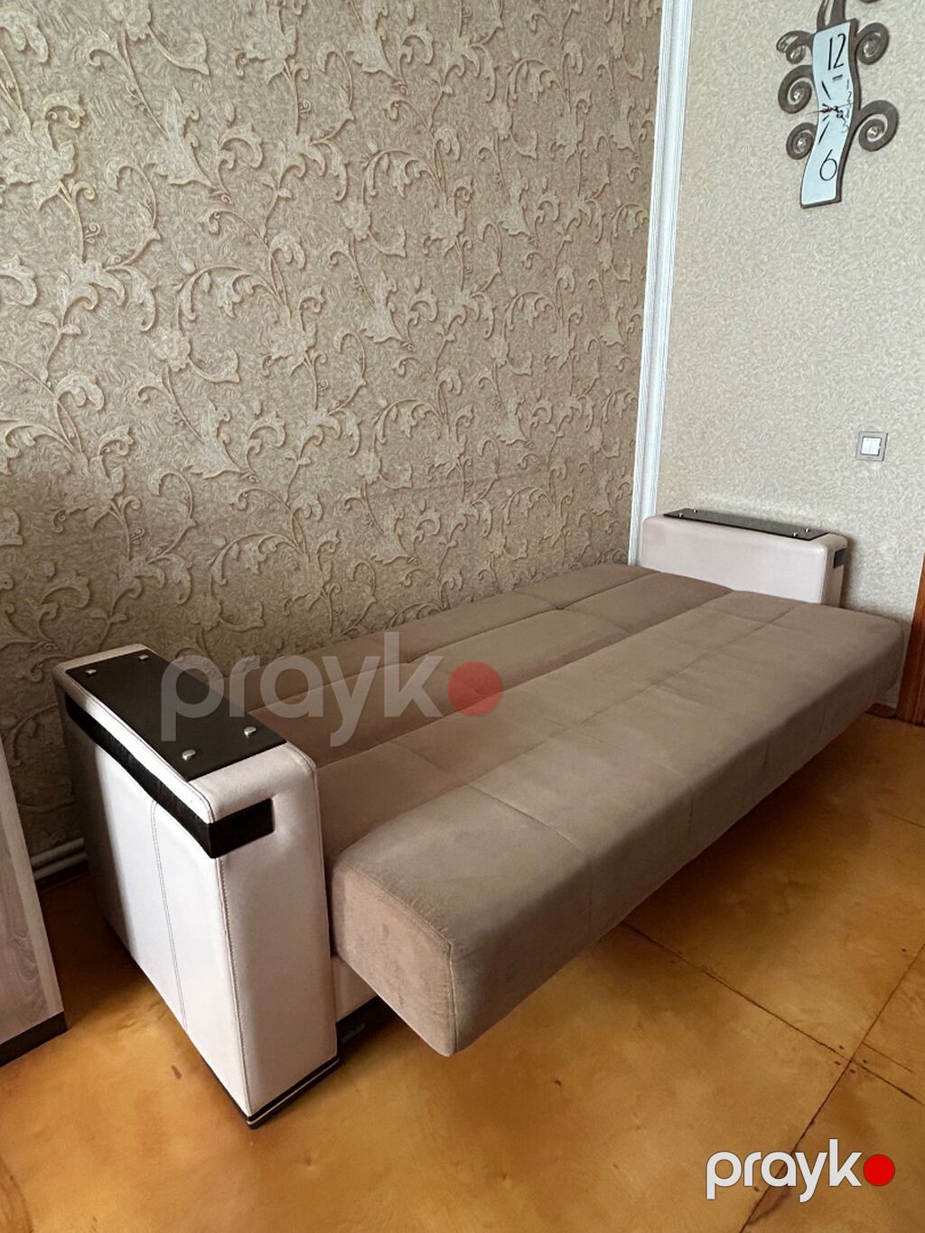 Divan-kravat, İşlənmiş, Açılan, Bazalı, Dəri, Çatdırılma yoxdur — Divanlər, Bakı (2)