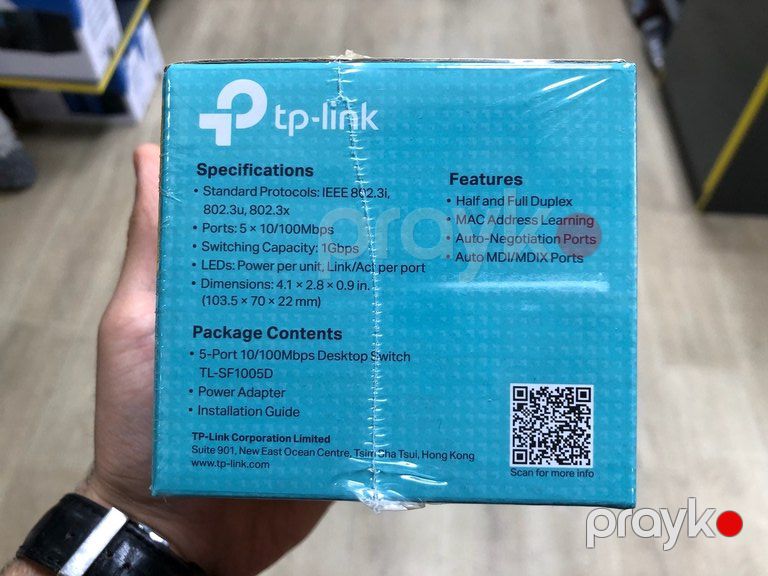 Switch “TP-Link 10/100mb” — Şəbəkə və server avadanlığı, Bakı (3)