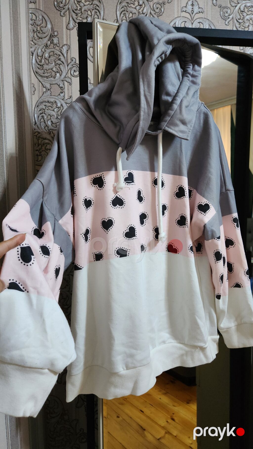 Svitşot, M, rəng - Boz — Hodie və sviter, Mehdiabad (2)