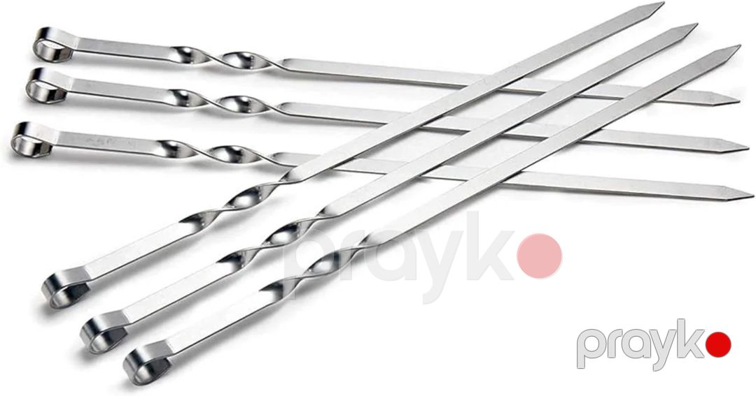 Şiş dəsti IL-2358, 6 əd, paslanmayan polad, 70x1 sm — Mallar, Bakı (2)