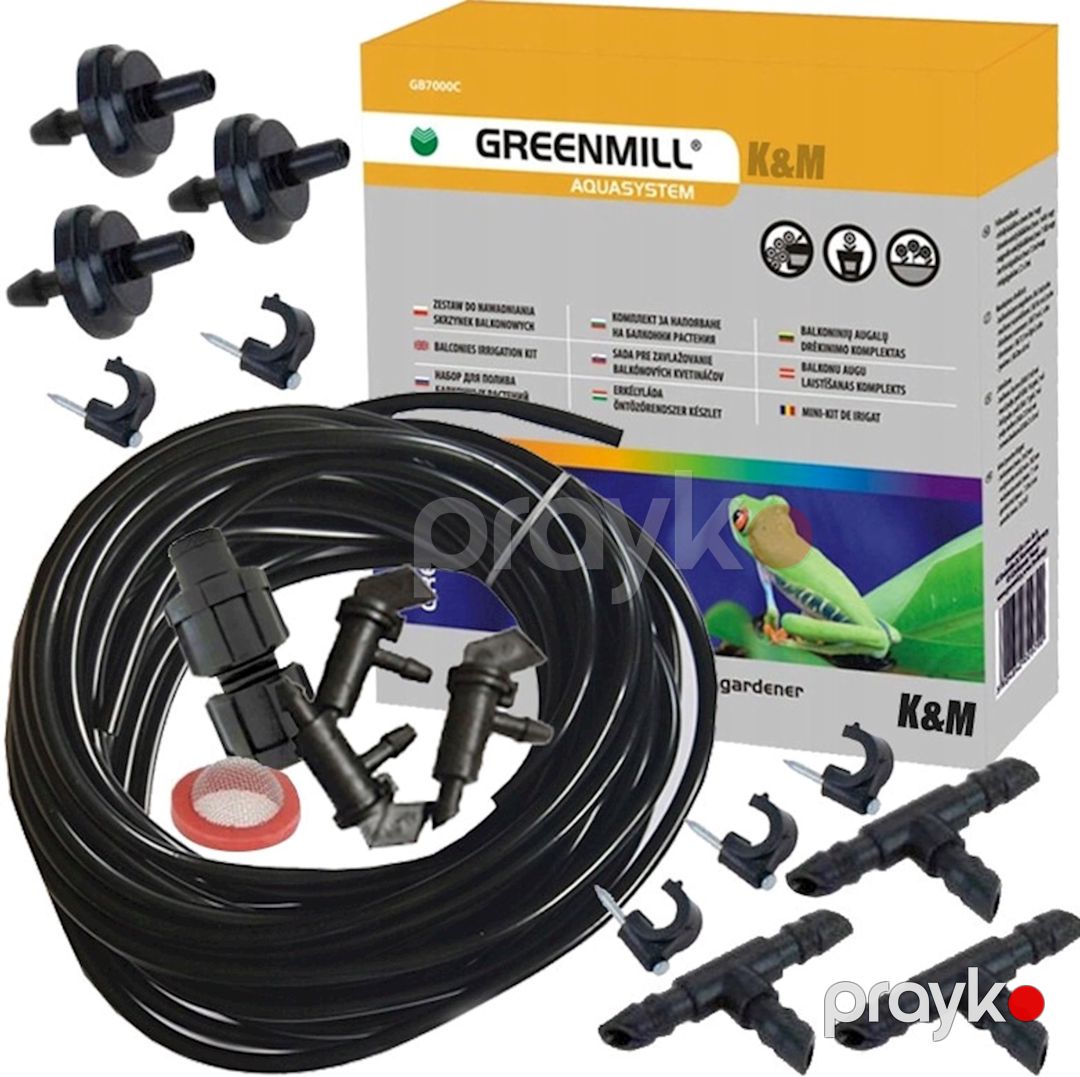 Balkon çiçəkləri üçün suvarma dəsti Greenmill GB7000C — Mallar, Bakı (2)