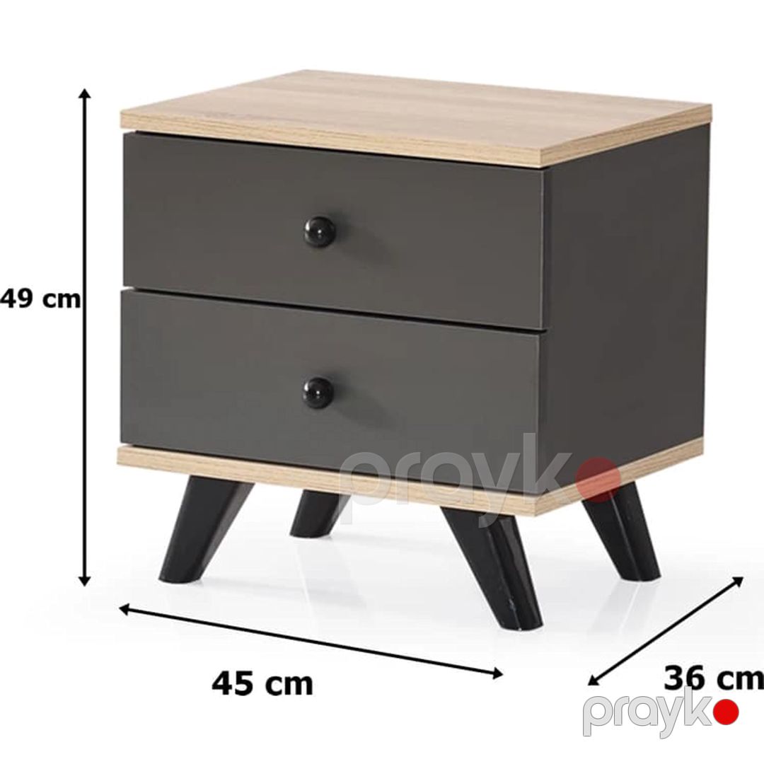 Tumba Ev Plus ev_12116026, Ldsp, antrasit, qəhvəyi, 45x36x49 sm — Mallar, Bakı (2)