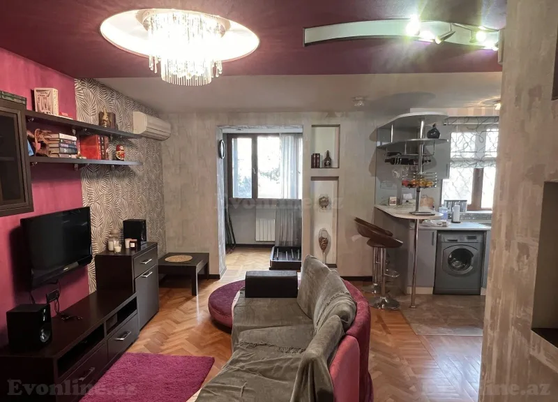 Satılır 2 otaqlı Mənzil Köhnə tikili 50 m² Bakı, Nərimanov r., Gənclik m — Mənzil, Bakı (3)
