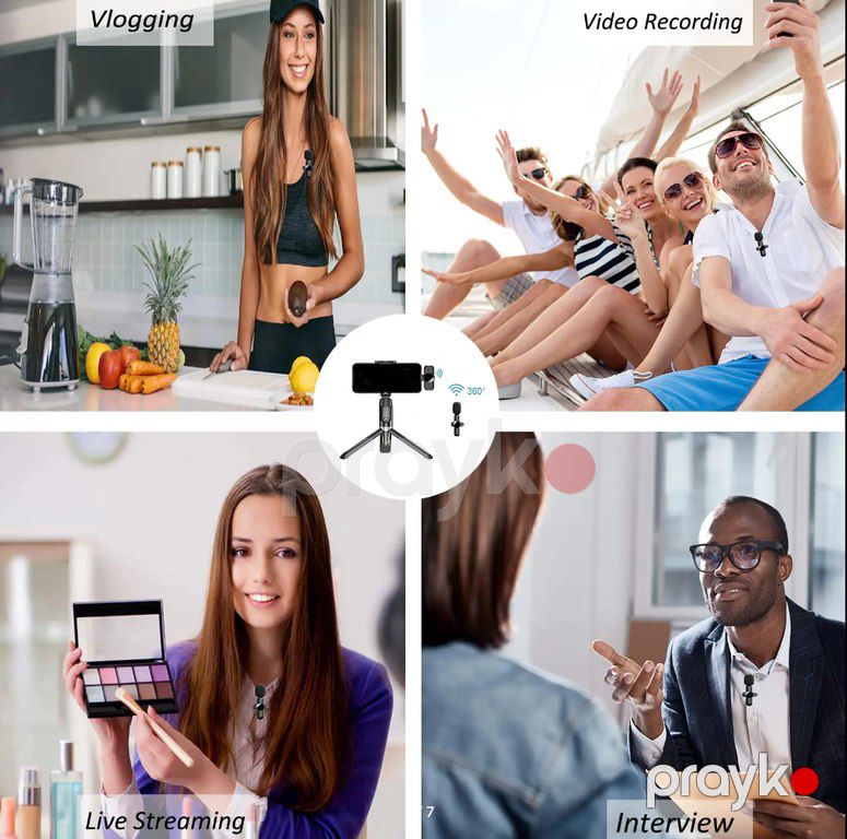 Wireless çüt yaxa mikrofon — Səs texnikası, Bakı (8)