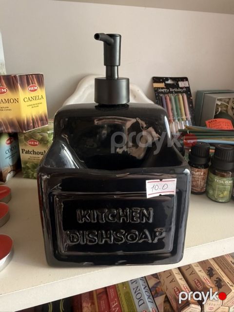 Mətbəx üçün qab yumaq vasitəsi dispenseri - Material: Keramika gövdə — Bakı