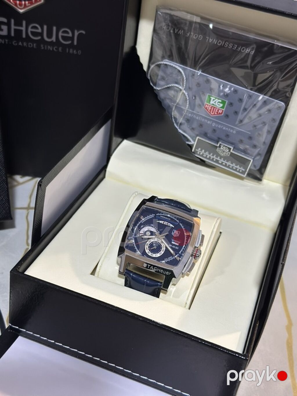 TAG Heuer kişi qol saatı – Monaco üslubunda kvadrat korpuslu model — Qol saatları, Masazır (4)