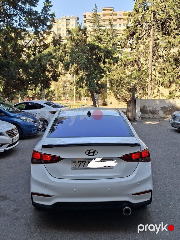 Hyundai Accent, 1.6 L, 2017 il, 176 542 km — Avtomobillər, Bakı (8)