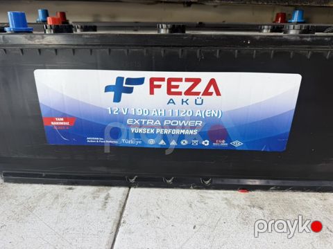 Feza Akü – 12V 190Ah, 1120A (EN) - Model: Feza Akü “Extra Power”