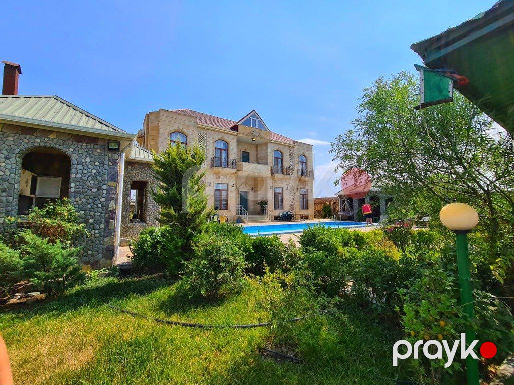 İcarəyə verilir 5 otaqlı həyət evi/bağ evi 400 m² — Ev, villa, Bakı (3)